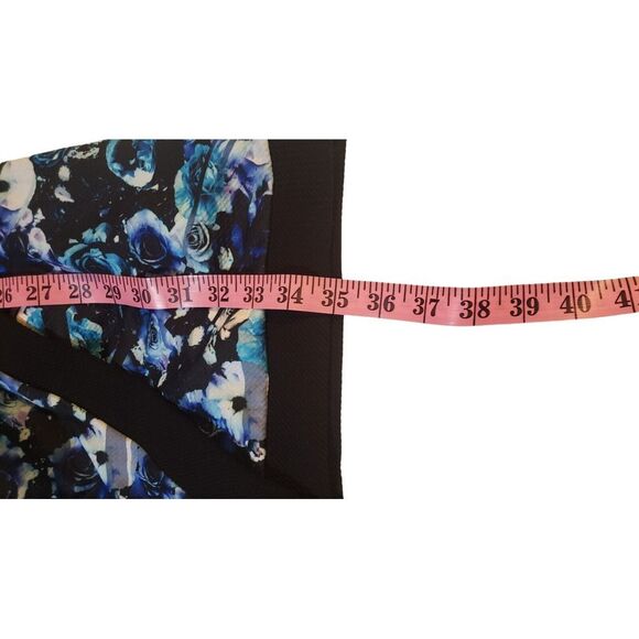 Marilyn Monroe Dress Womens M Modern Abstract Colorful Zip Back Short Sleeve - Picture 15 of 16